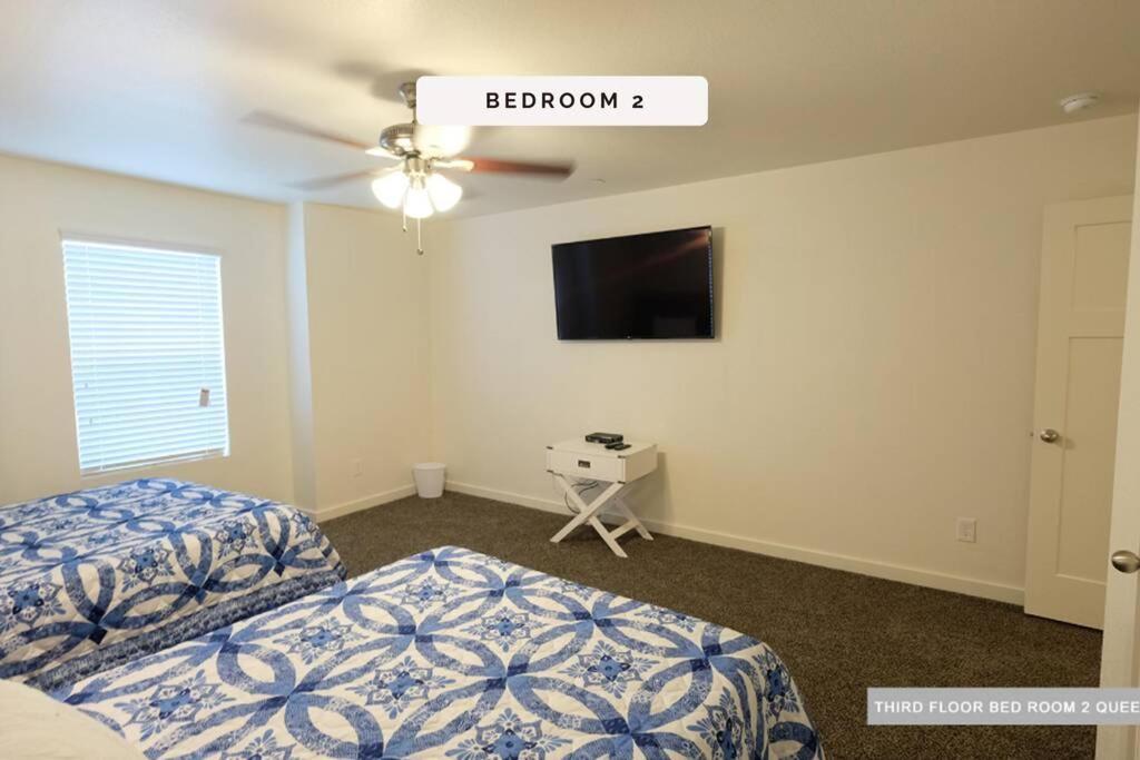 3 Story, 3 Bdrm, 4 Beds, 2 Bath, North Houston, Iah - 10B Villa Exteriör bild